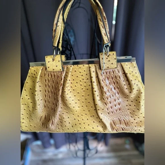 Cato Textured Faux Leather Satchel​​ - Picture 5 of 6